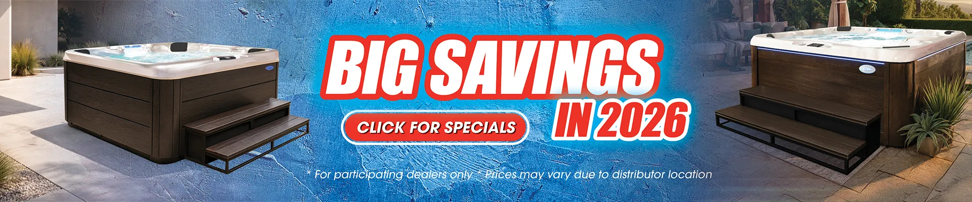 Calspas hot tub being used in a family setting - Stuart